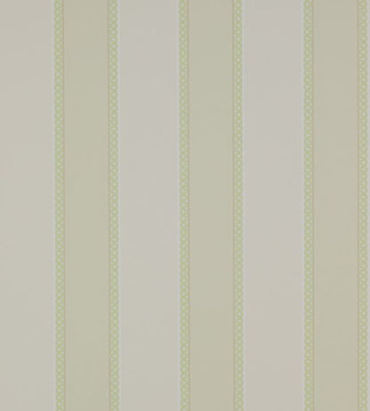 Chartworth Stripe Wallpaper - Green - Colefax & Fowler