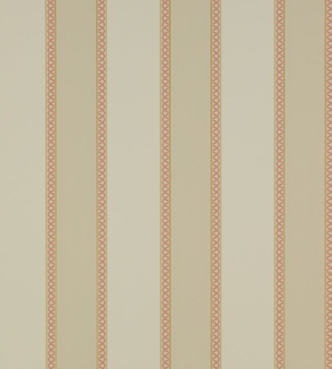 Chartworth Stripe Wallpaper - Pink 