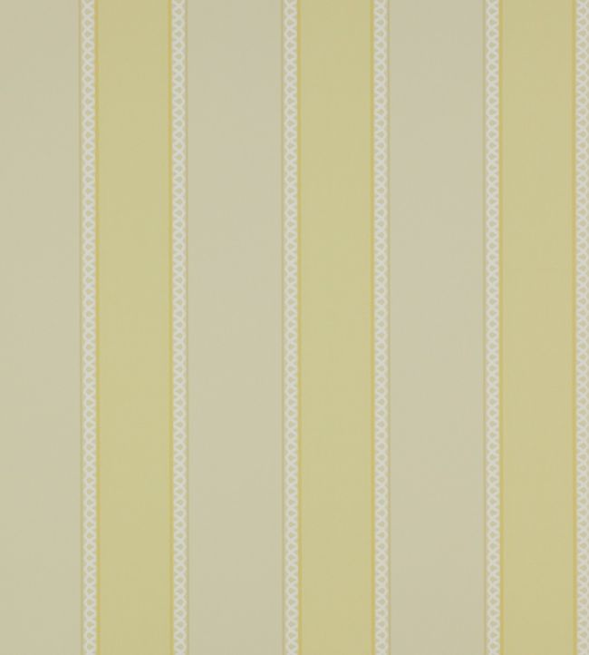 Chartworth Stripe Wallpaper - Yellow - Colefax & Fowler