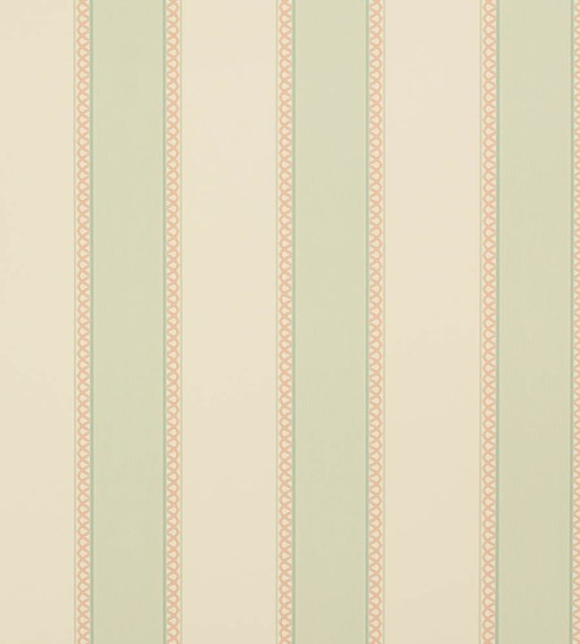 Chartworth Stripe Wallpaper - Sand - Colefax & Fowler
