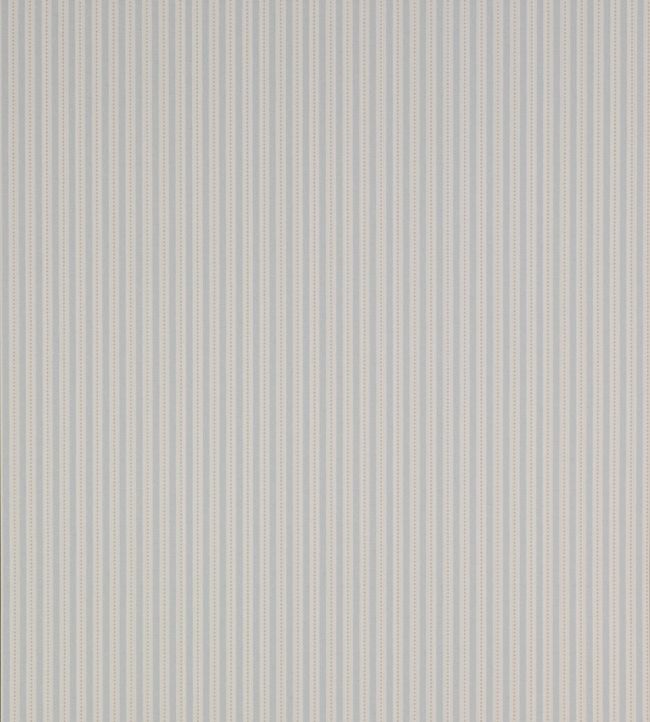 Ditton Stripe Wallpaper - Silver - Colefax & Fowler