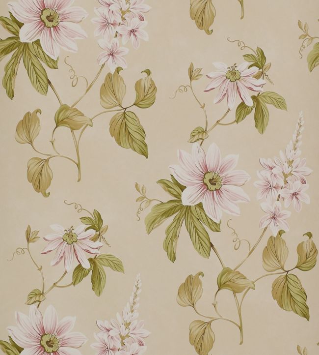 Passiflora Wallpaper - Green 