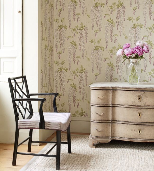 07157/03 - Seraphina Wallpaper - Amethyst - Colefax & Fowler
