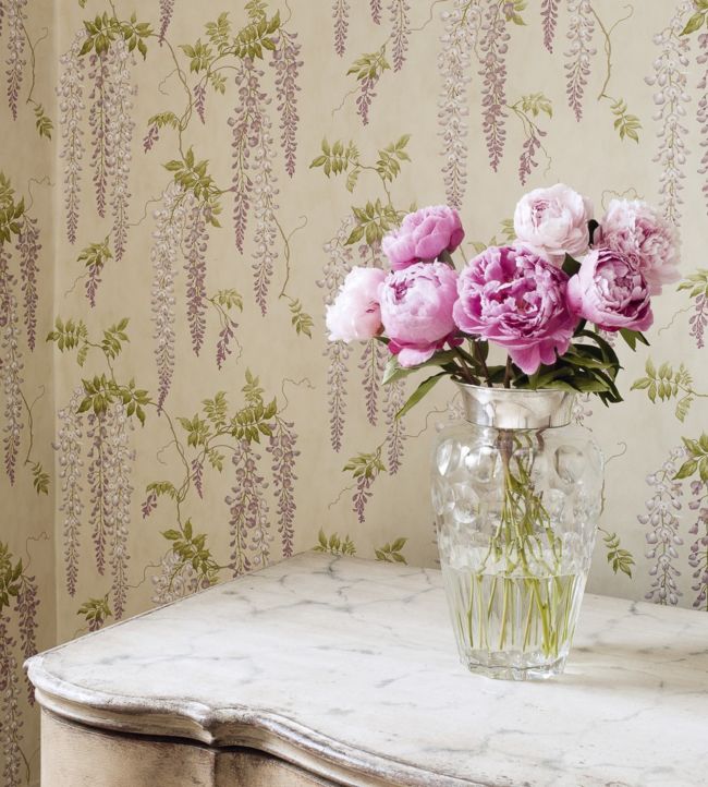 07157/03 - Seraphina Wallpaper - Amethyst - Colefax & Fowler