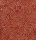 Fretwork Wallpaper - Red