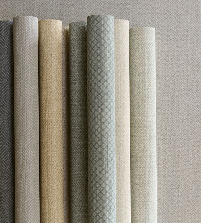 Ormond Wallpaper - Gray - Colefax & Fowler