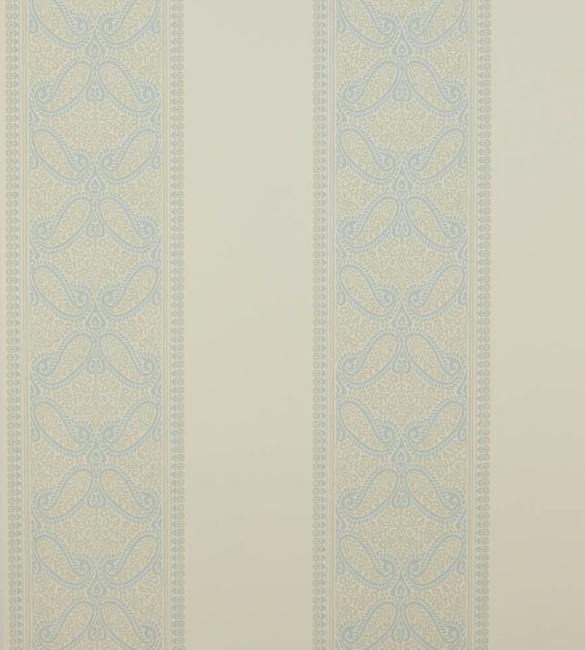 Verney Stripe Wallpaper - Blue - Colefax & Fowler