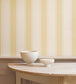 Hume Stripe Wallpaper - Yellow - Colefax & Fowler