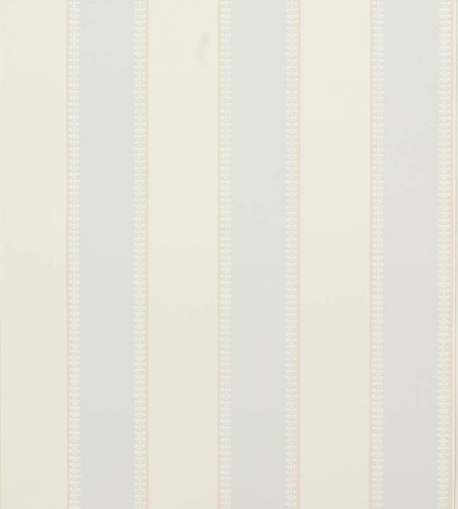 Hume Stripe Wallpaper - Blue - Colefax & Fowler