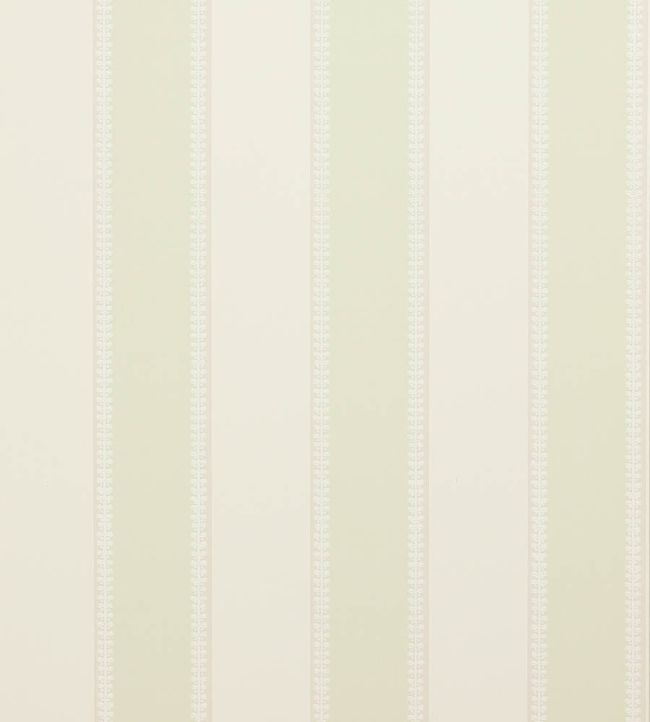 Hume Stripe Wallpaper - Green - Colefax & Fowler