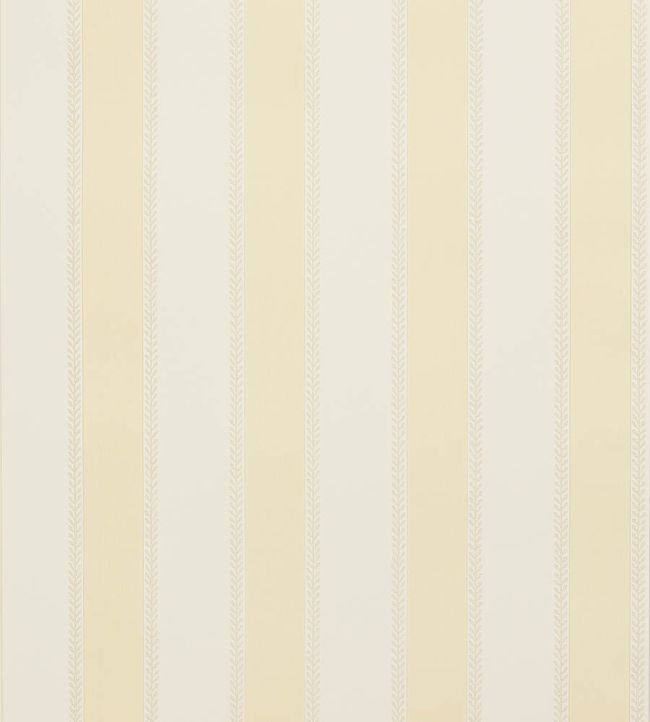 Graycott Stripe Wallpaper - Yellow - Colefax & Fowler