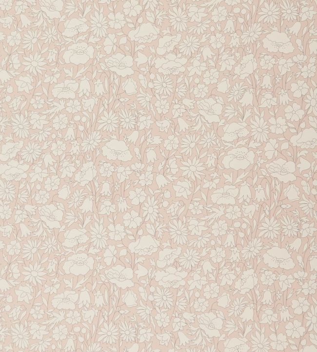 Poppy Meadow Wallpaper - Pink  - Liberty