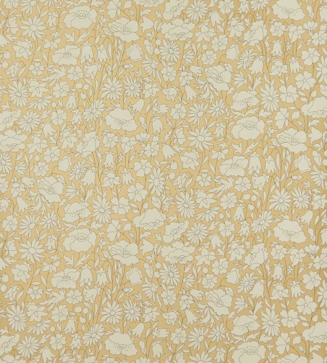 Poppy Meadow Wallpaper - Sand - Liberty