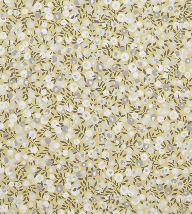 Wiltshire Blossom Wallpaper - Yellow  - Liberty 