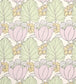 Regency Tulip Wallpaper - Green - Liberty 