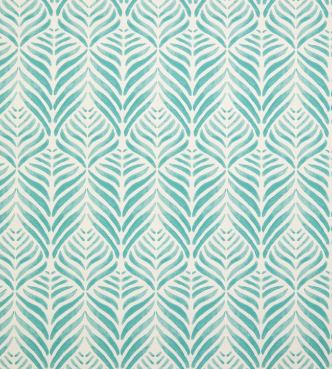 Quill Wallpaper - Teal - Liberty 