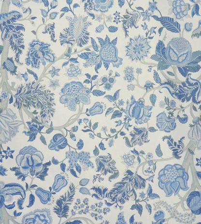 Palampore Trail Wallpaper - Blue  - Liberty