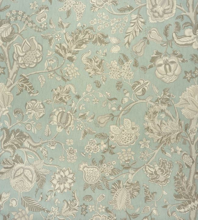 Palampore Trail Wallpaper - Teal  - Liberty