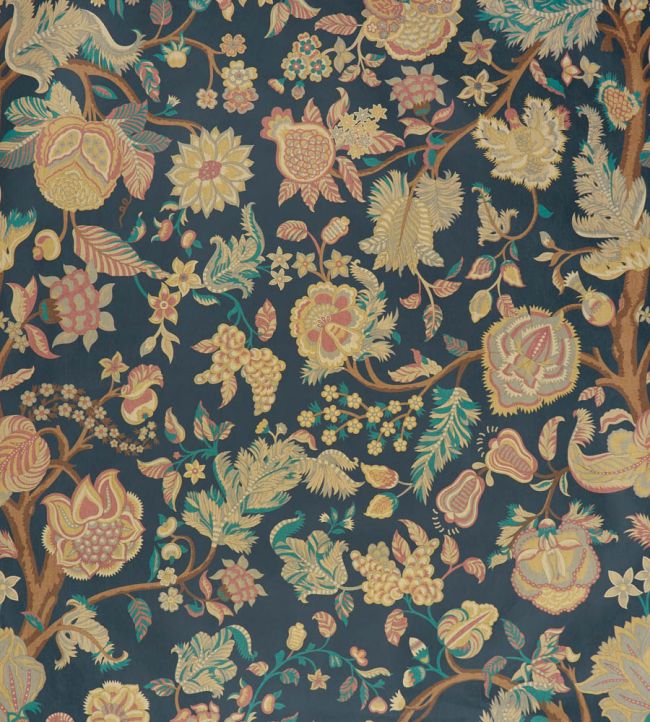 Palampore Trail Wallpaper - Brown - Liberty