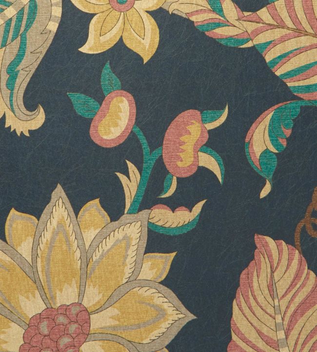 Palampore Trail Wallpaper - Brown - Liberty