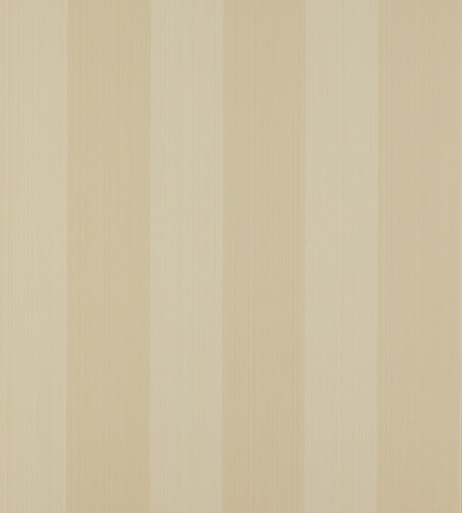 Harwood Stripe Wallpaper - Sand - Colefax & Fowler