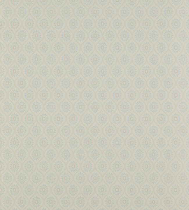 Brightwell Wallpaper - Silver - Colefax & Fowler