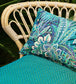 Persian Voyage in Majorelle Room Fabric - Green