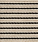 Candy Stripe in Harlow Fabric - Black