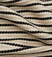 Candy Stripe in Harlow Room Fabric 2 - Black