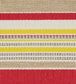 Cabana Stripe in Dixster Fabric - Red 