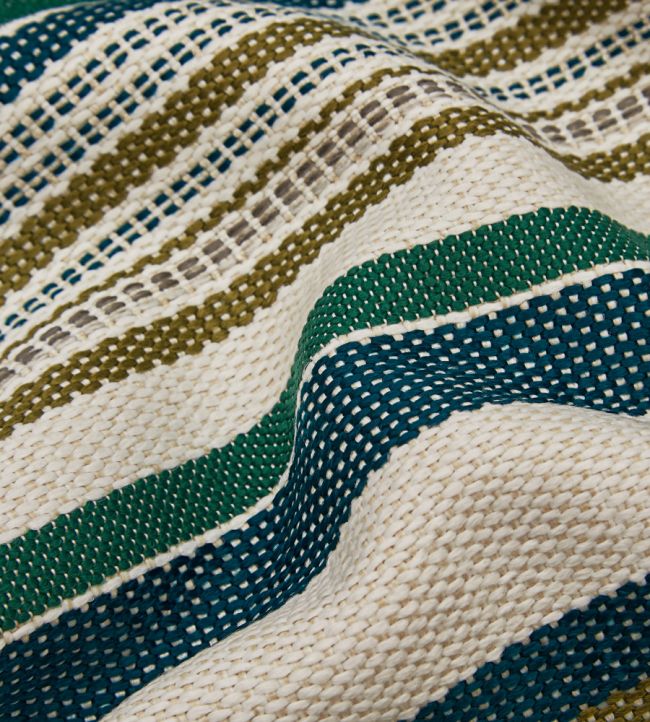 Cabana Stripe in Dixster Room Fabric 3 - Multicolor