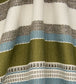 Cabana Stripe in Dixster Room Fabric 2 - Green