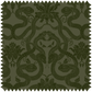 ANACONDA Cut-Velvet Fabric - Green 