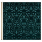 ANACONDA Room Cut-Velvet Fabric 3 - Teal