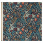 Golden Lily Jacquard Room Fabric 2 - Teal