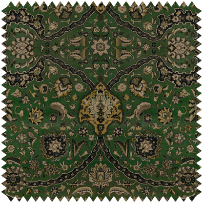 ZANJAN Velvet Fabric - Green