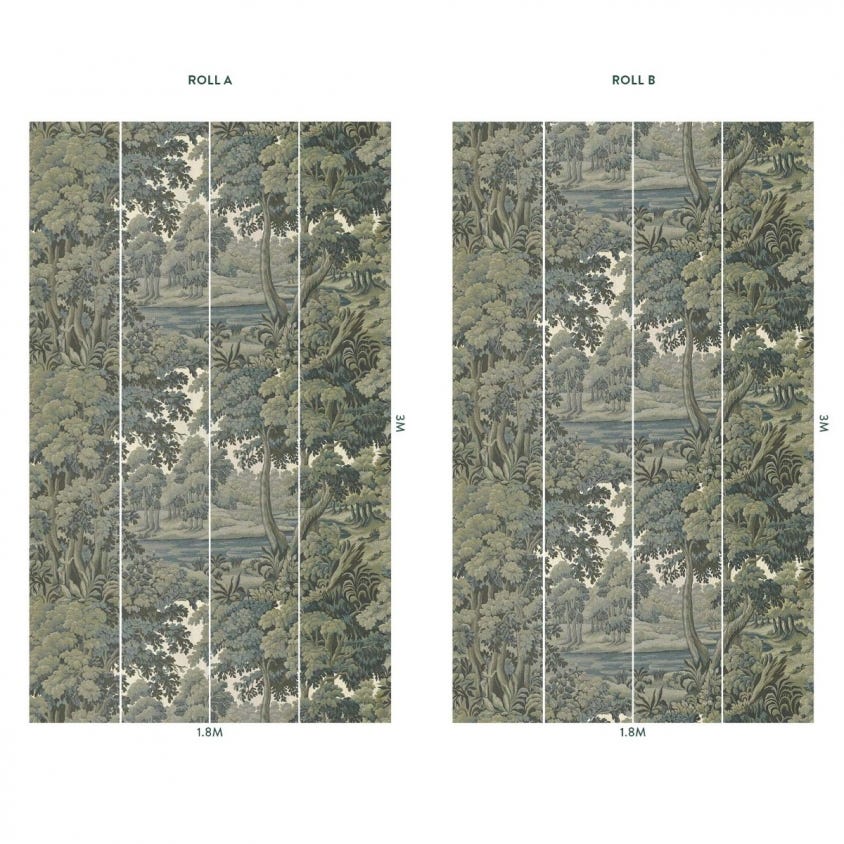 PLANTASIA Room Wallpaper 3 - Green