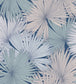 Coconut Wallpaper - Blue 