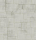 Patchwork Stitch Wallpaper - Gray 