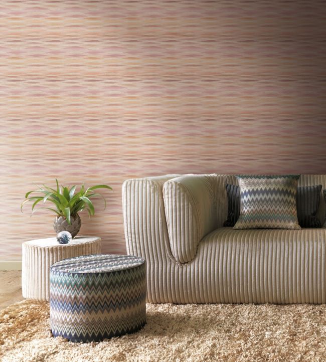 Fireworks Room Wallpaper - Pink