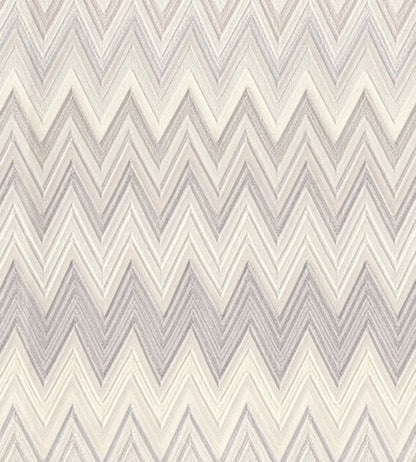 Zig Zag Multicolore Wallpaper - Purple 