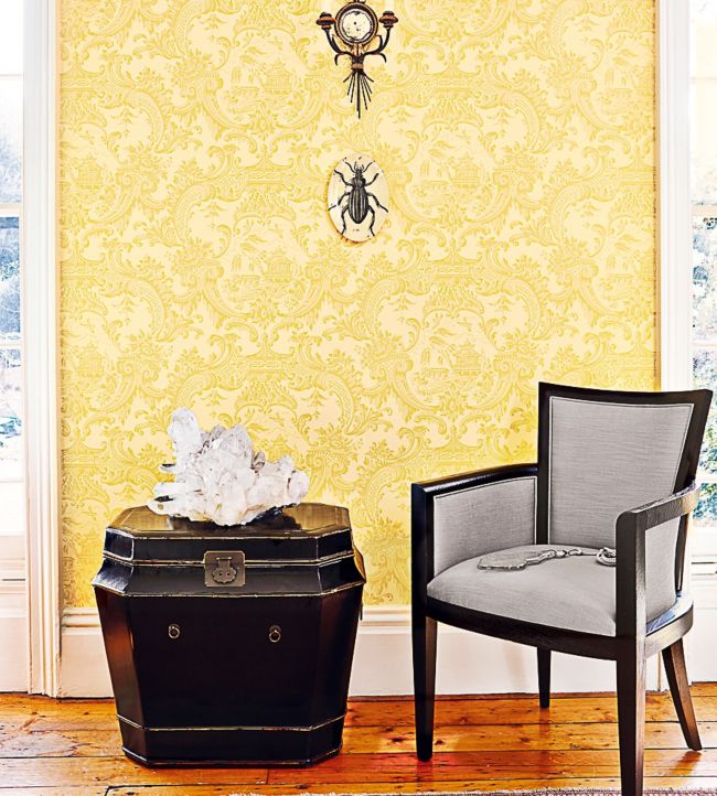 Chippendale China Wallpaper - Sand