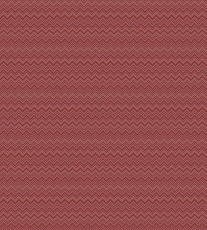 Zig Zag Wallpaper - Red 