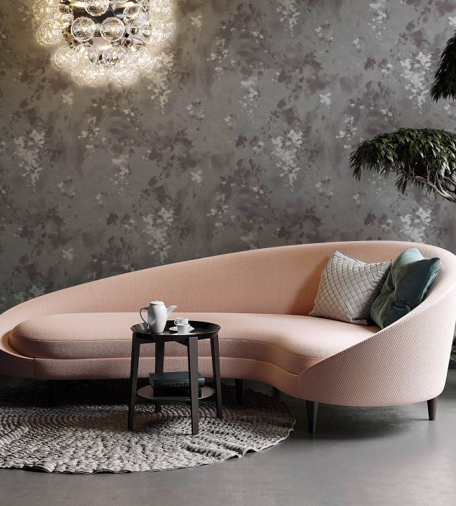 Floral Essence Room Wallpaper - Sand