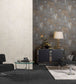 Floral Essence Room Wallpaper - Brown