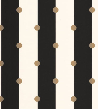 Day Night and Dots Wallpaper - Black