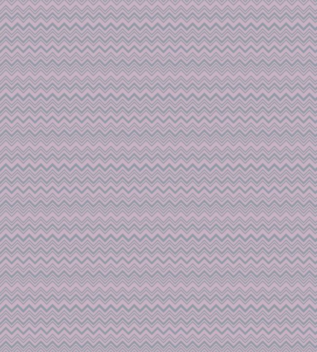 Zig Zag Wallpaper - Purple 
