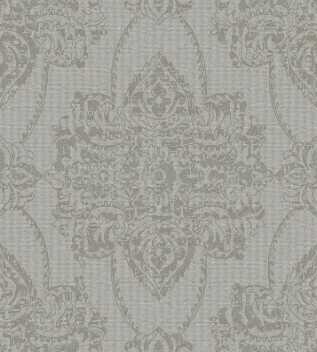 Damask Elegance Wallpaper - Gray