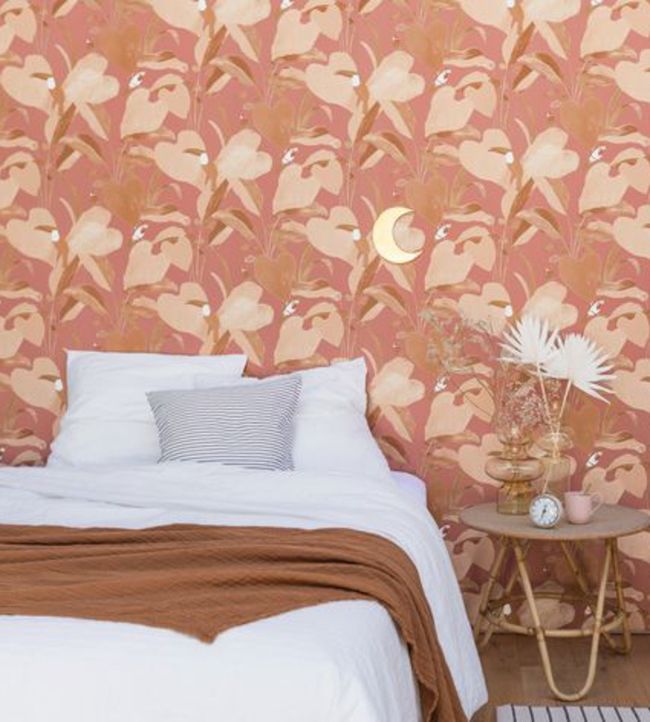 Amazonia Room Wallpaper - Pink