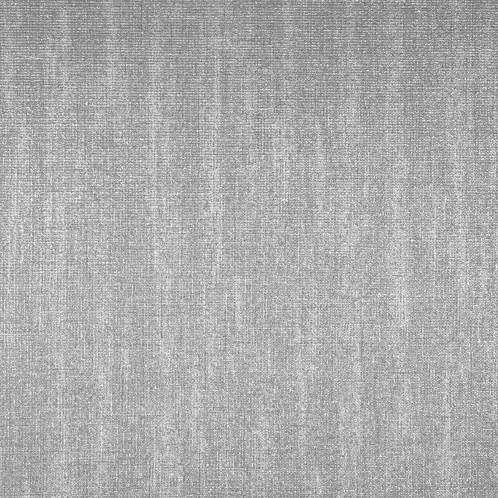 Chenille Wallpaper - Silver